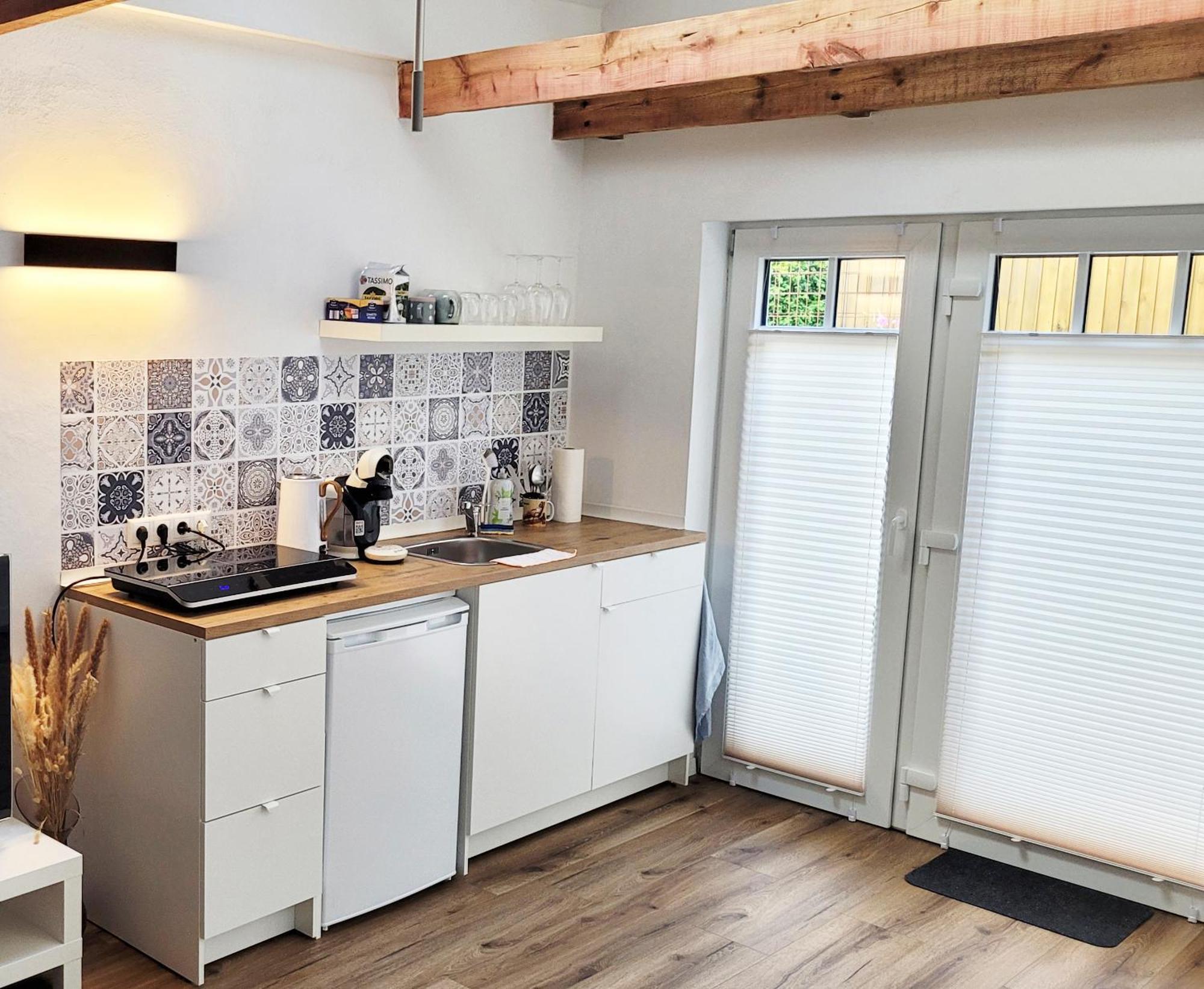 Modernes 1-Zimmer-Apartment Mit Galerie-Schlafkoje Im Skandinavischen Stil Ostenfeld  المظهر الخارجي الصورة