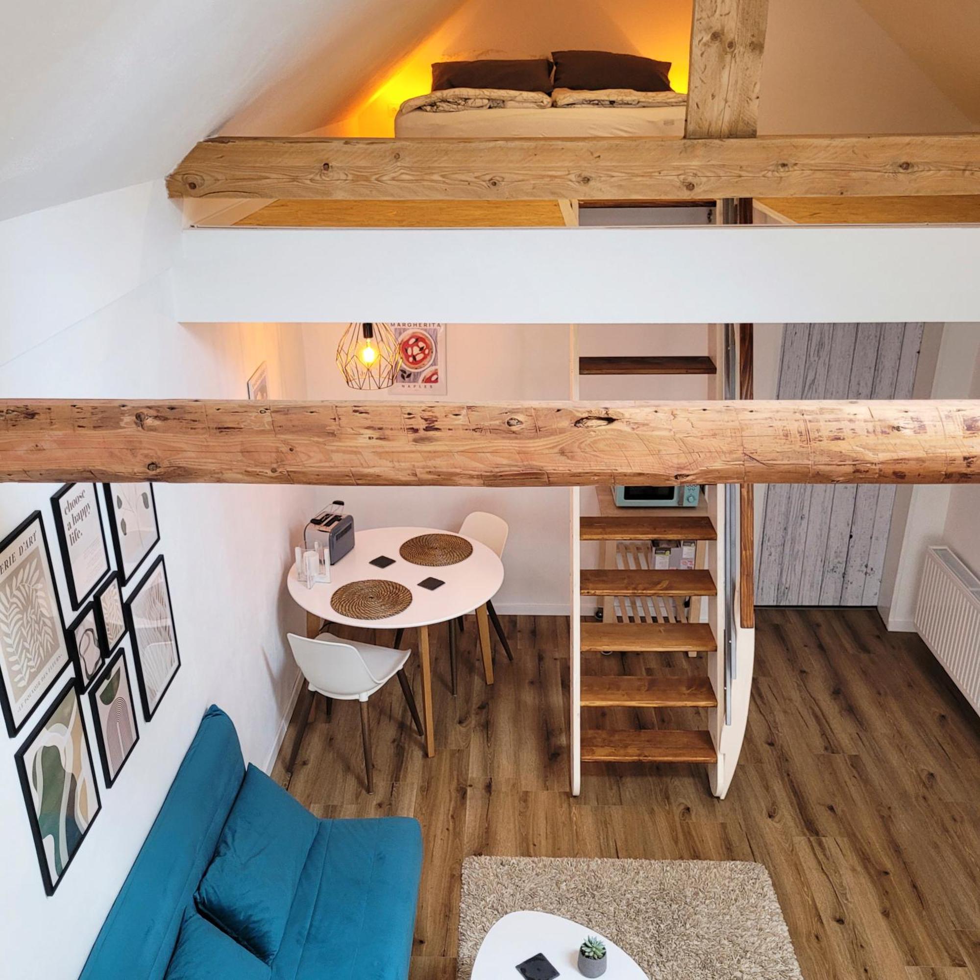 Modernes 1-Zimmer-Apartment Mit Galerie-Schlafkoje Im Skandinavischen Stil Ostenfeld  المظهر الخارجي الصورة